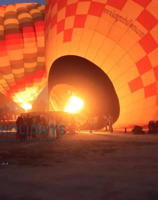 Luxor Hot Air Balloon Ride at Sunrise