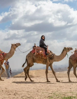 Camel Ride at Giza Pyramids