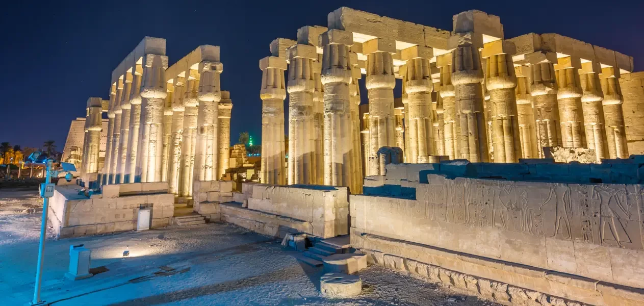 Enjoy Luxor Temple At Night