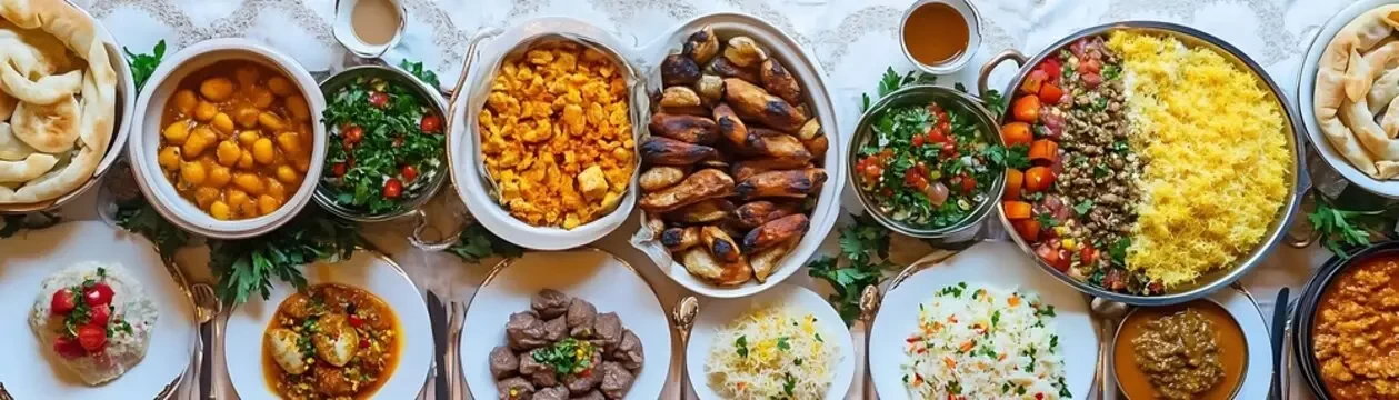 Traditional foods from Egypt