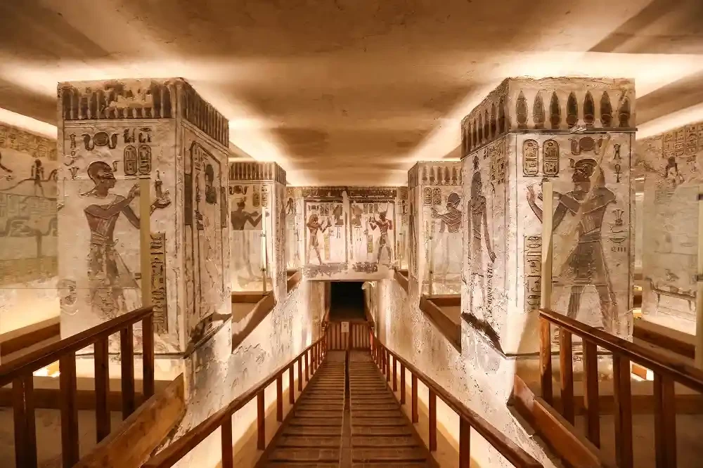Tombs at Valley of the Kings