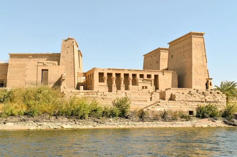 Nile landscape surrounding Elephantine Island