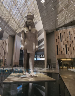 Giza Pyramids and the Grand Egyptian Museum Tour from Alexandria