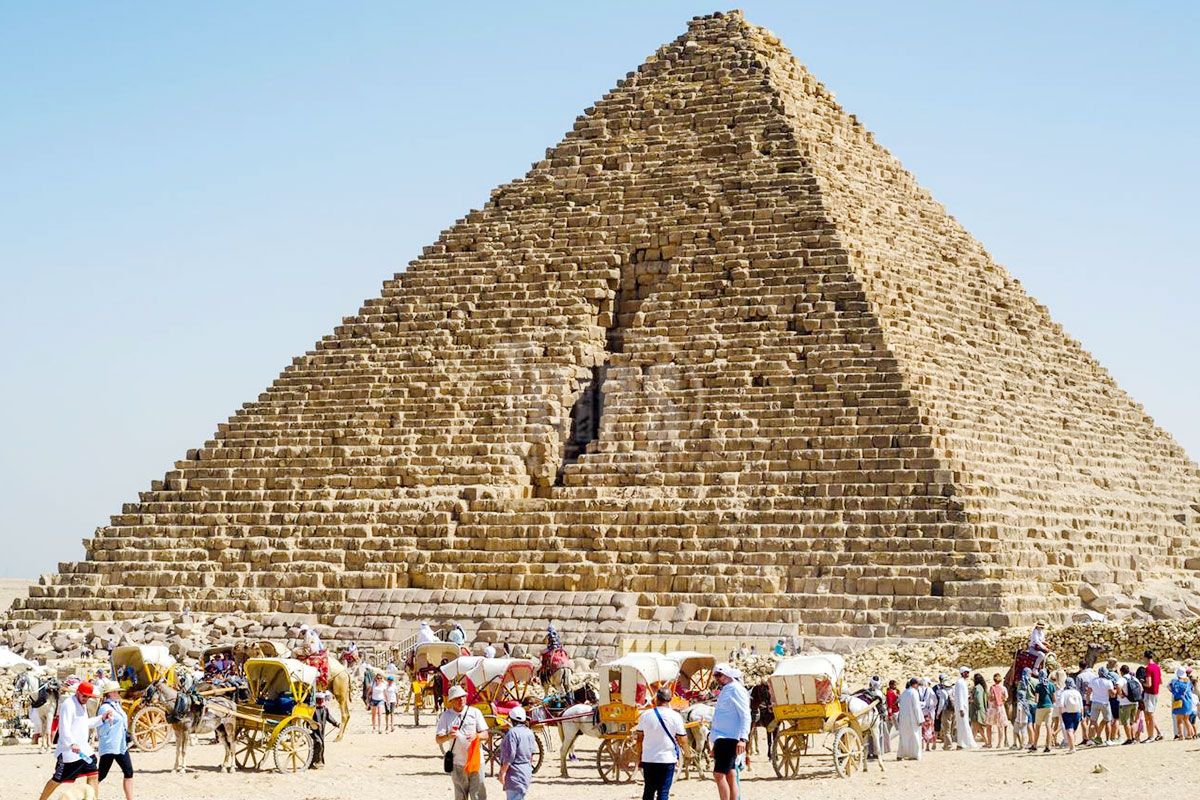 Pyramid of Menkaure Pyramid of Menkaure