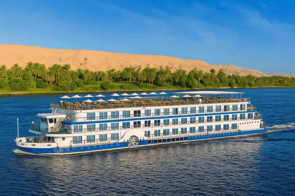 Nile River cruise in Egypt
