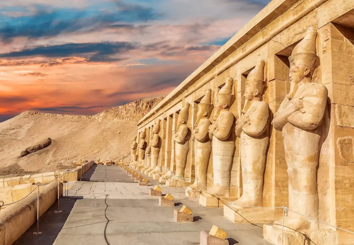 Temple of Hatshepsut in Luxor, Egypt