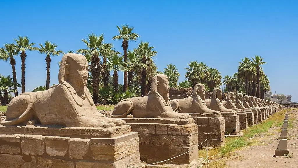 Avenue of Sphinxes at Karnak Temple